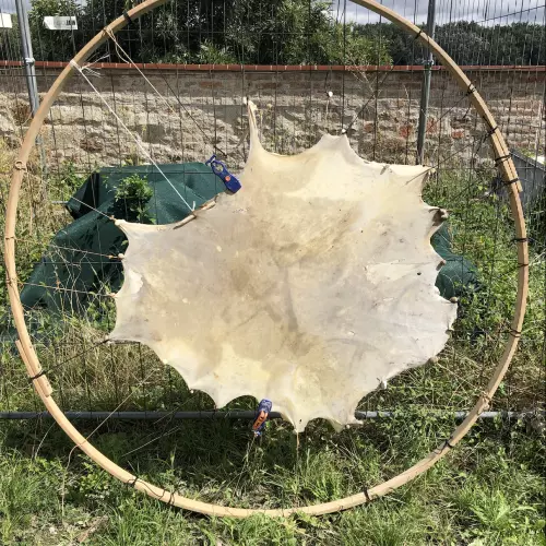 Late-antique style circular stretcher